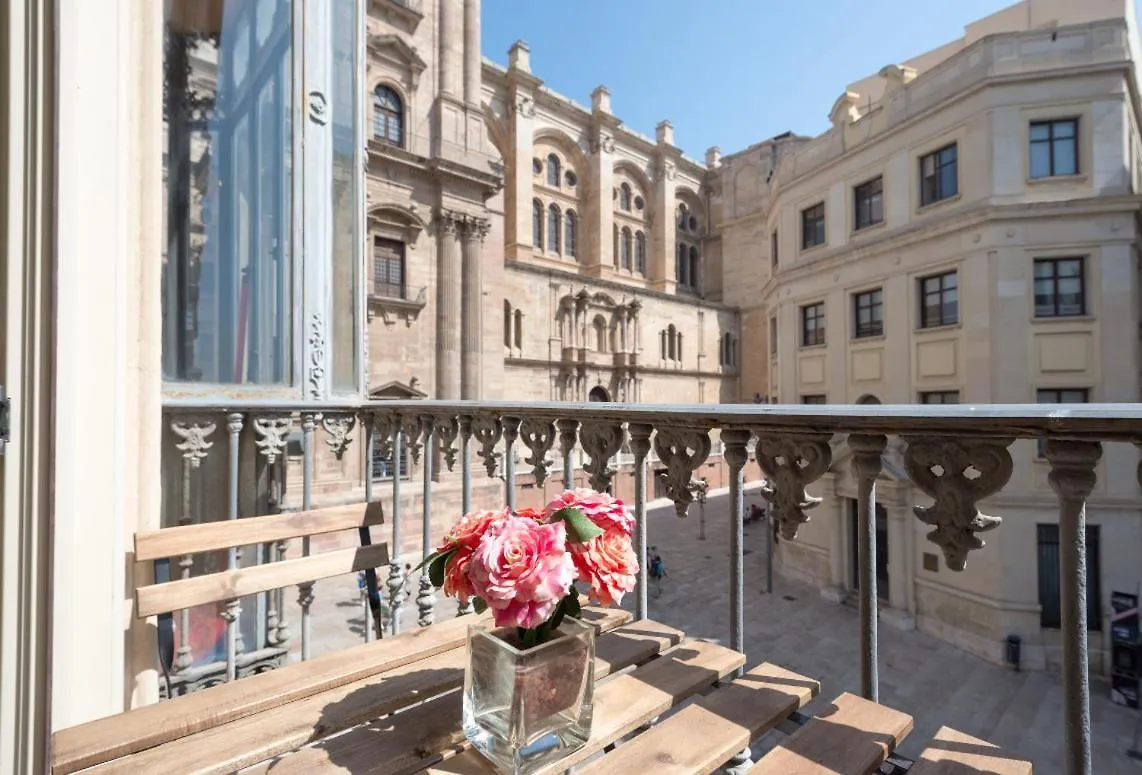 Ml1A-Enjoy Breakfast Facing Malaga'S Cathedral Apartamento
