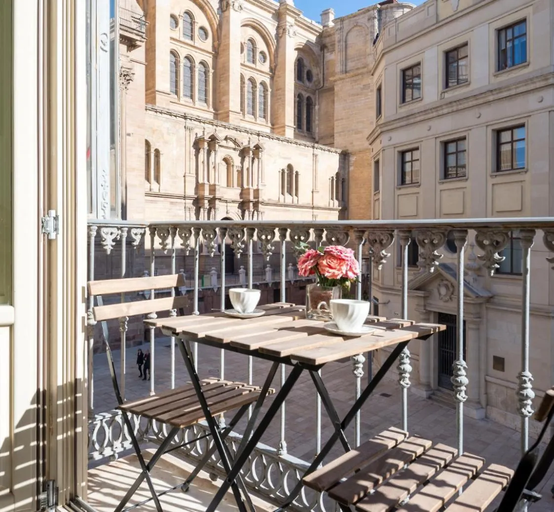 Ml1A-Enjoy Breakfast Facing Malaga'S Cathedral Lejlighed