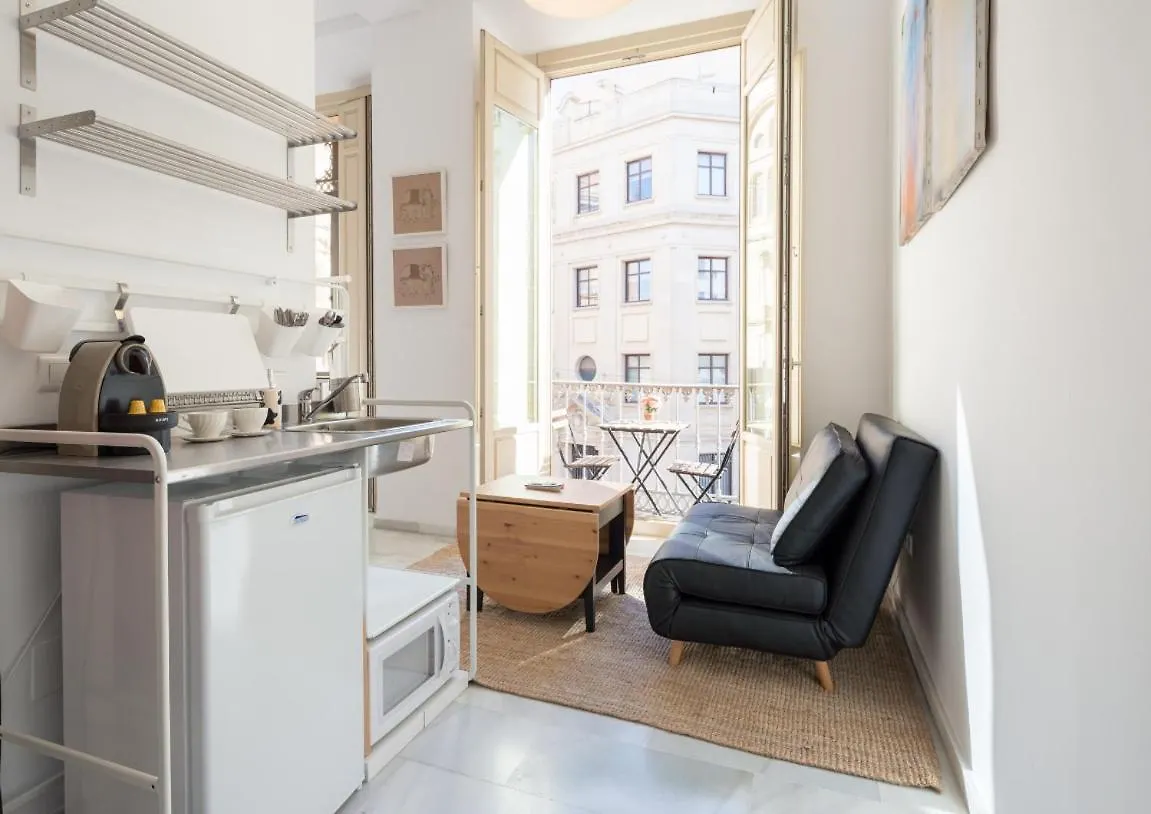 Ml1A-Enjoy Breakfast Facing Malaga'S Cathedral Apartment